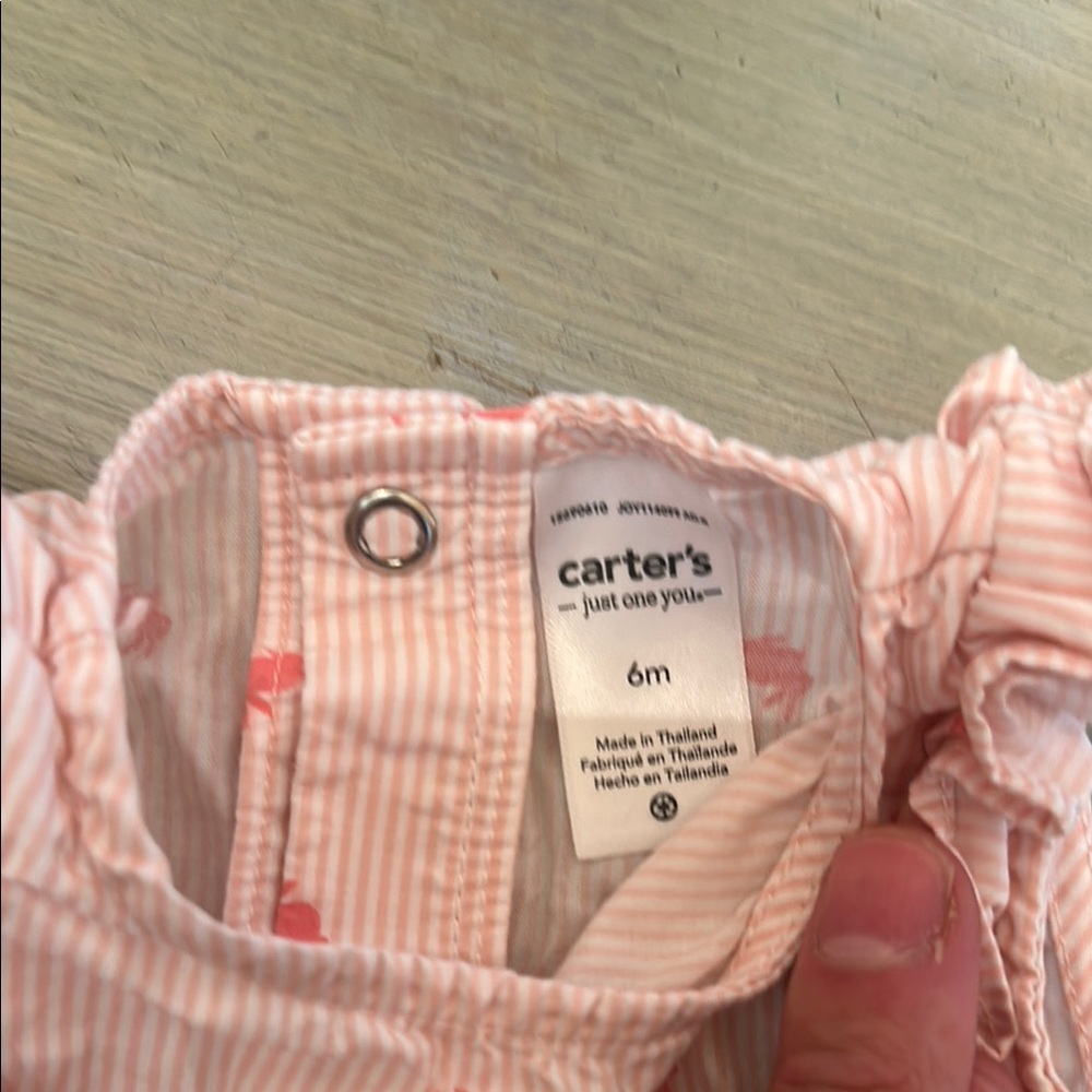 Carter's Pink Ruffled Dress - Picture 2 of 3